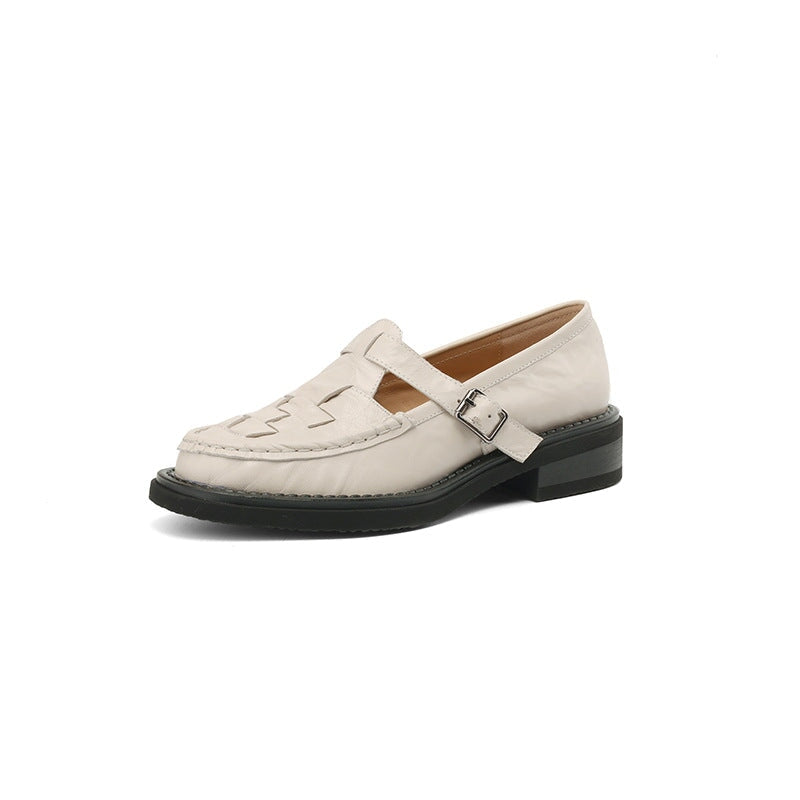 dwarves2868-3 Mary Jane 5 Beige