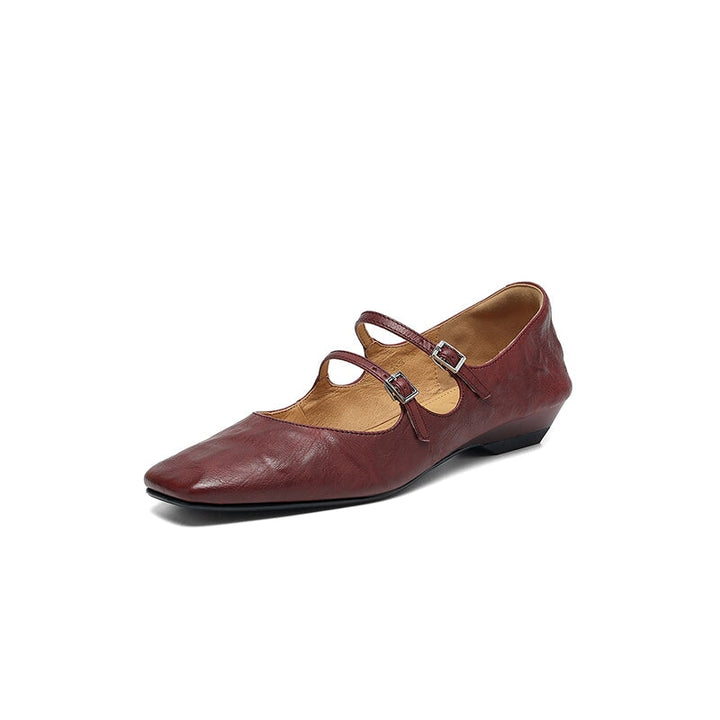 dwarves2888-2 Mary Jane 5 Wine Red