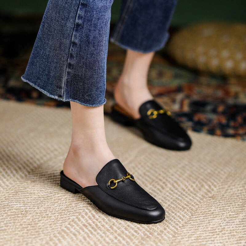 dwarves2895-3 slippers 4.5 Black2
