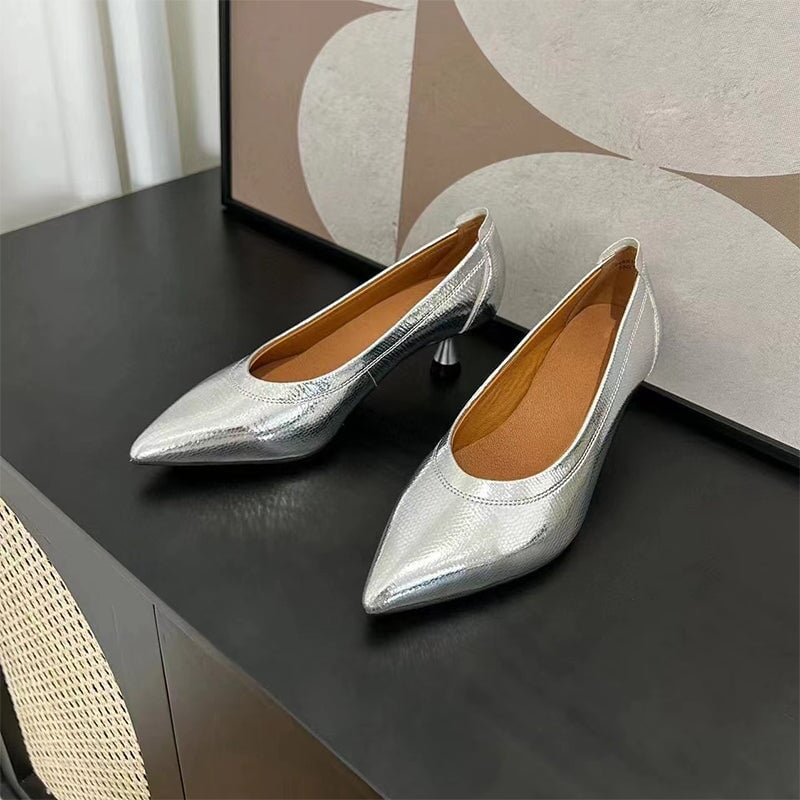 dwarves2901-15 Pumps Silver 5.5