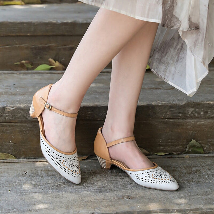 dwarves2907-32 Sandals 5.5 Beige and Apricot
