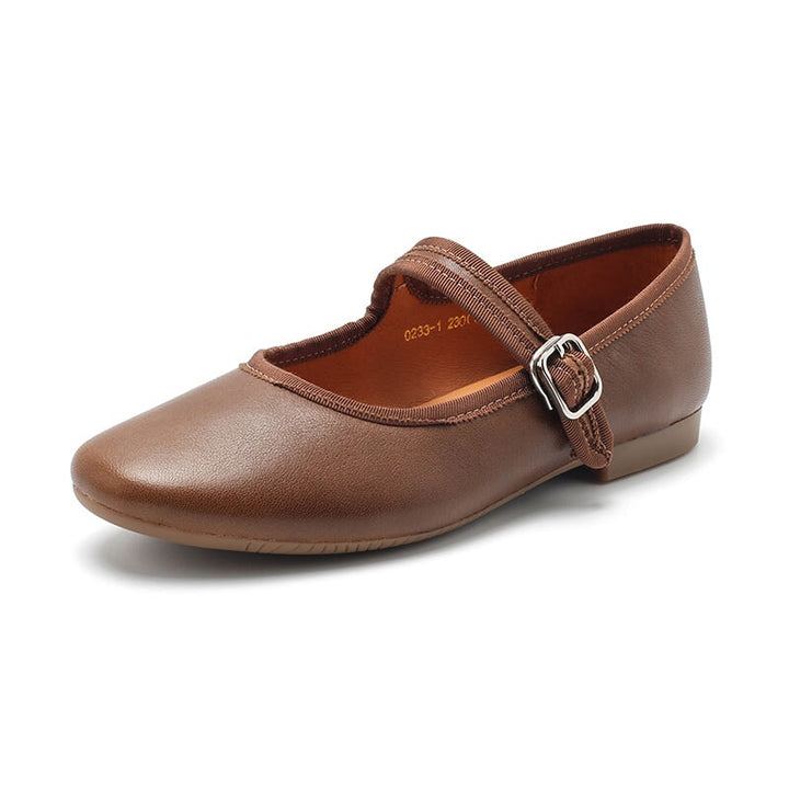 dwarves2917-10 Mary Jane 5.5 Khaki