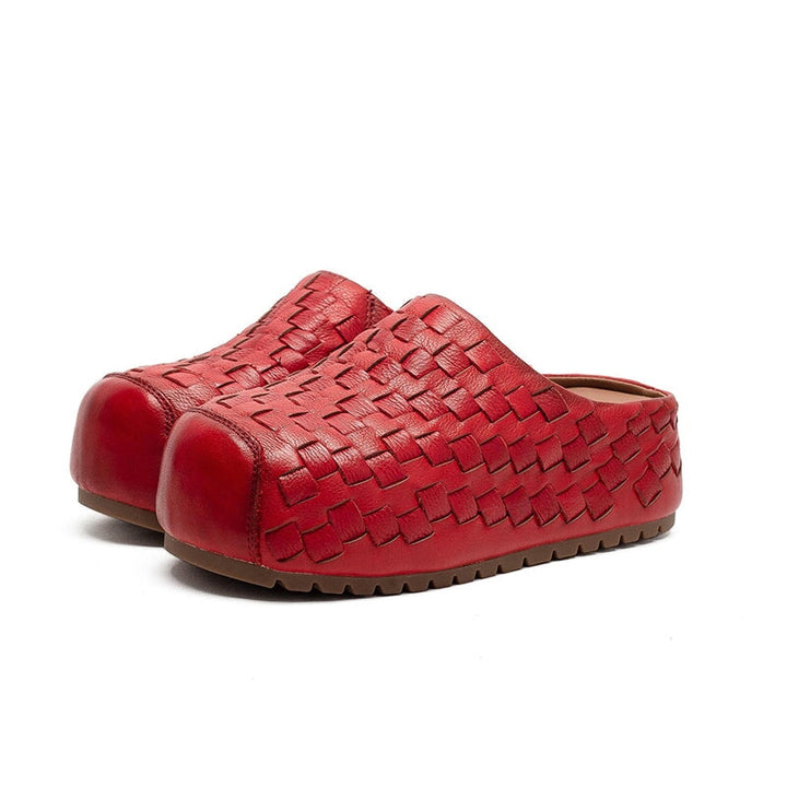 dwarves292-1 Slippers 5.5 Red