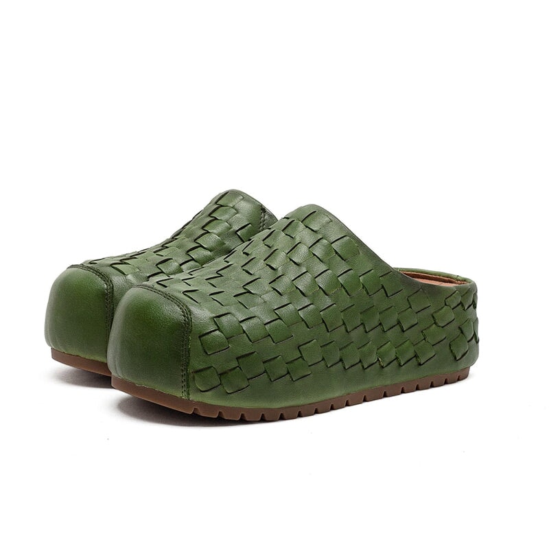 dwarves292-2 Slippers 5.5 Green