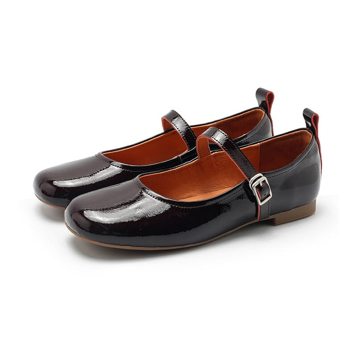 dwarves2920-3 Mary Jane 5.5 Wine Red