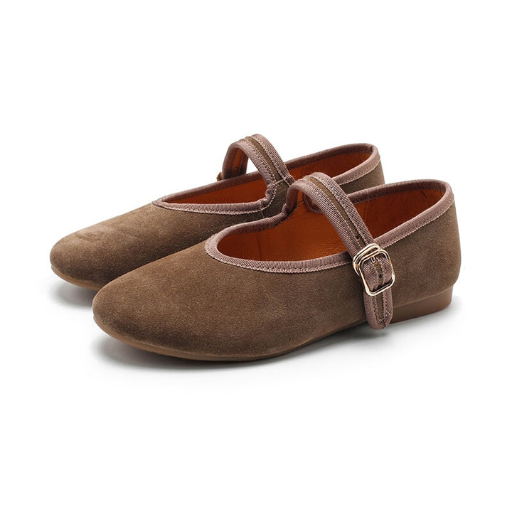 dwarves2926-11 Mary Jane 5.5 Khaki
