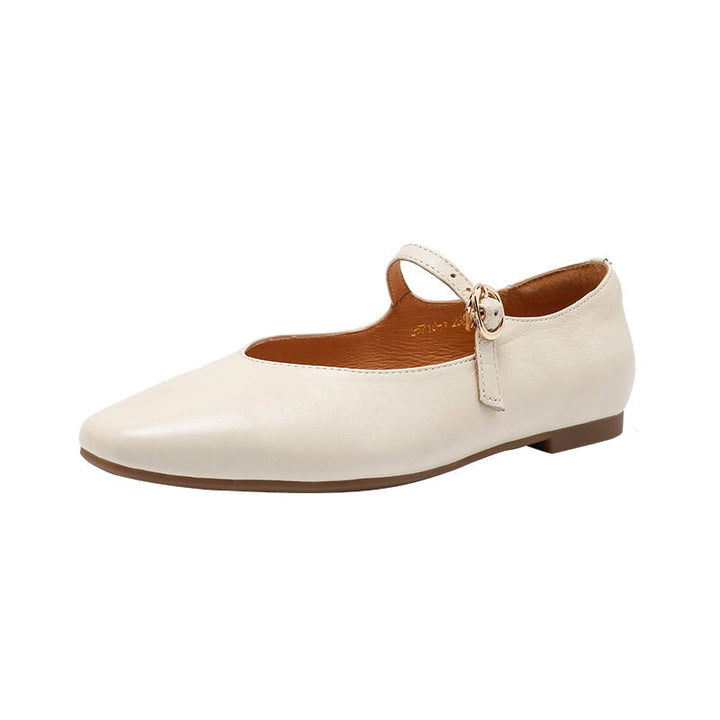 dwarves2943-7 Mary Jane 5 Beige
