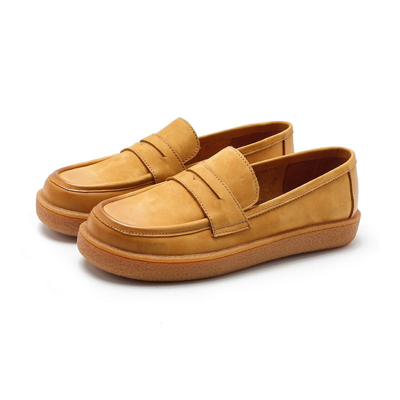 dwarves2946-2 loafers 5.5 Yellow