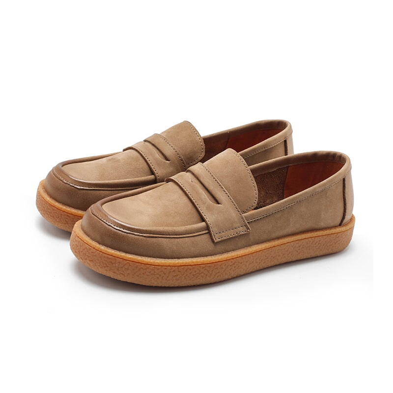 dwarves2946-4 loafers 5.5 Cameo Brown