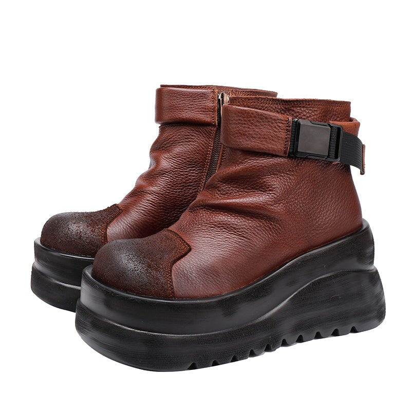 dwarves295-13 Boots 5.5 Brown