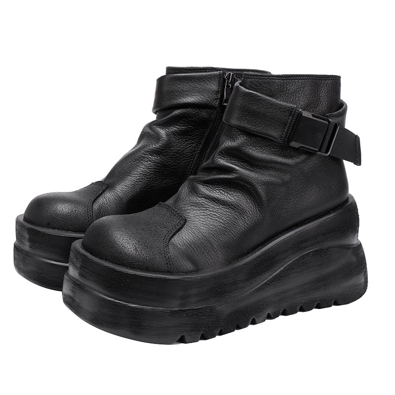 dwarves295-14 Boots 5.5 Black