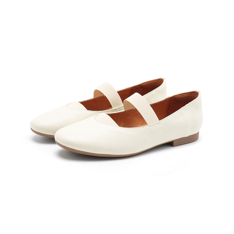 dwarves2961-10 Mary Jane 5.5 Beige