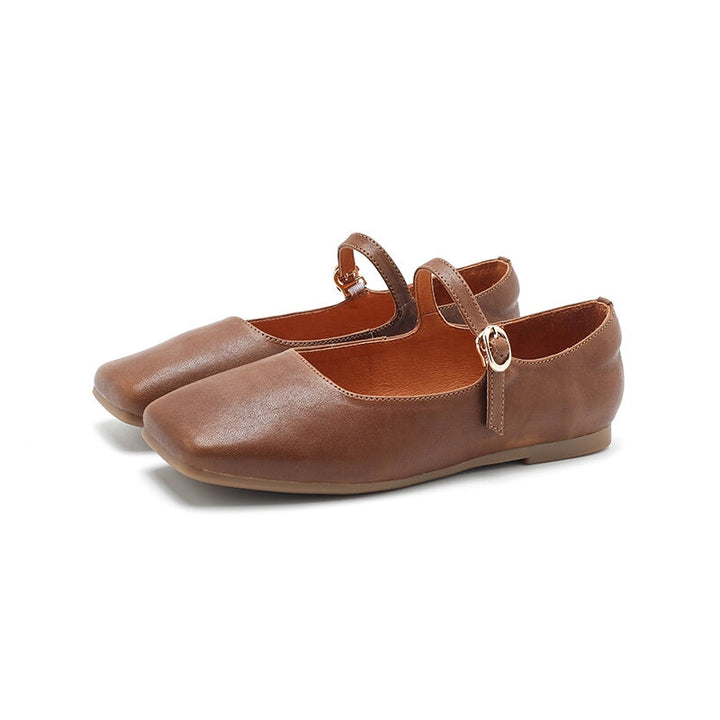 dwarves2963-14 Mary Jane 5.5 Khaki