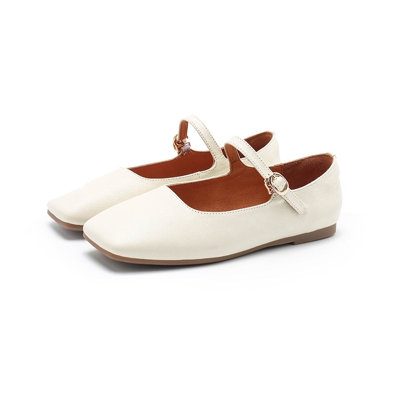 dwarves2963-9 Mary Jane 5.5 Beige