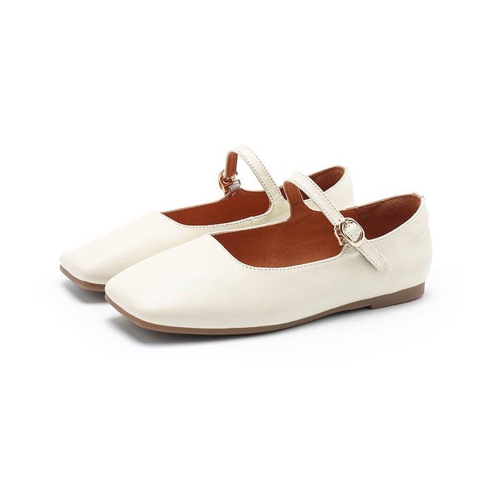 dwarves2963-9 Mary Jane 5.5 Beige