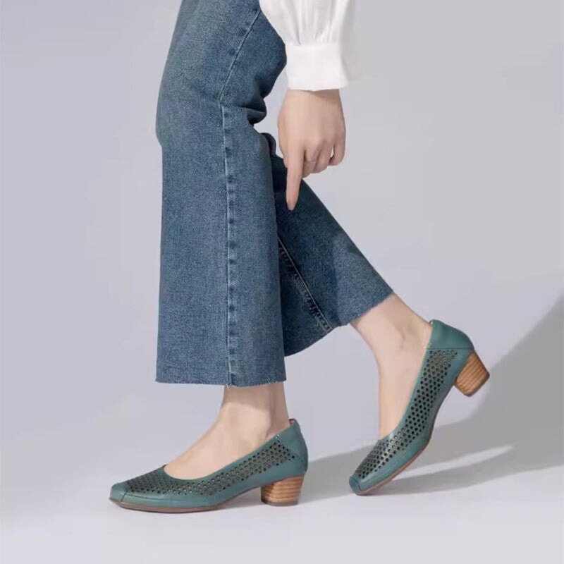 dwarves2965-15 Pumps Green 5.5