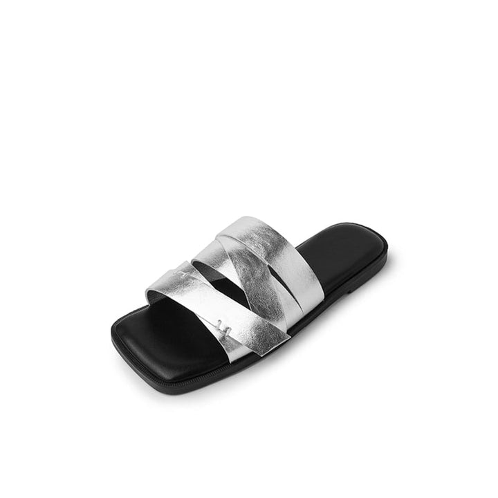 dwarves2974-2 Slippers 5.5 Silver