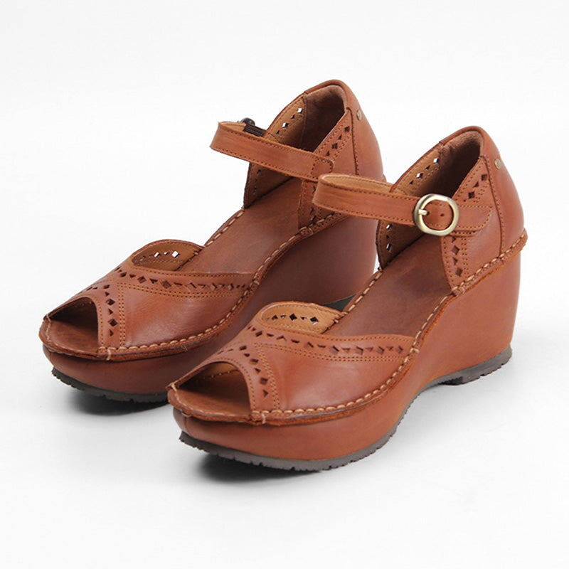 dwarves2982-2 Sandals 5.5 Camel