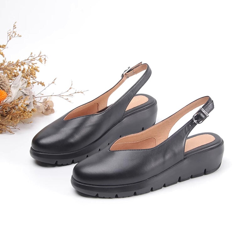 dwarves2985-3 Sandals 5.5 Black