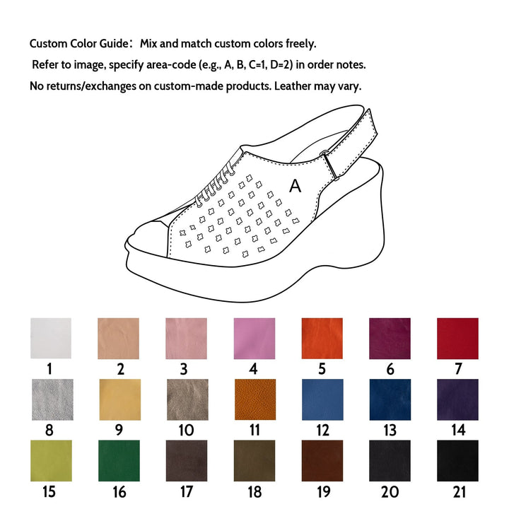 dwarves2986-50 Sandals 5 Custom Color