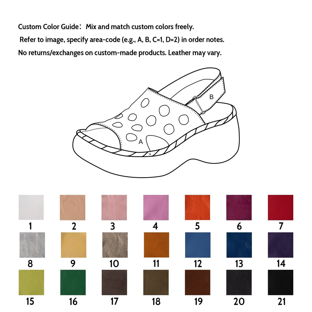 dwarves2989-50 Sandals 5 Custom Color