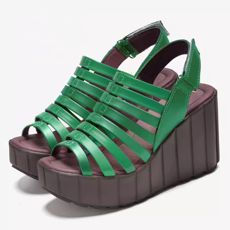 dwarves2991-1 Sandals 5 Green