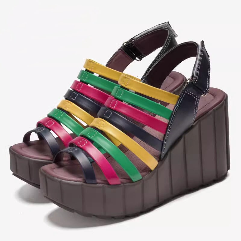 dwarves2991-2 Sandals 5 Rainbow