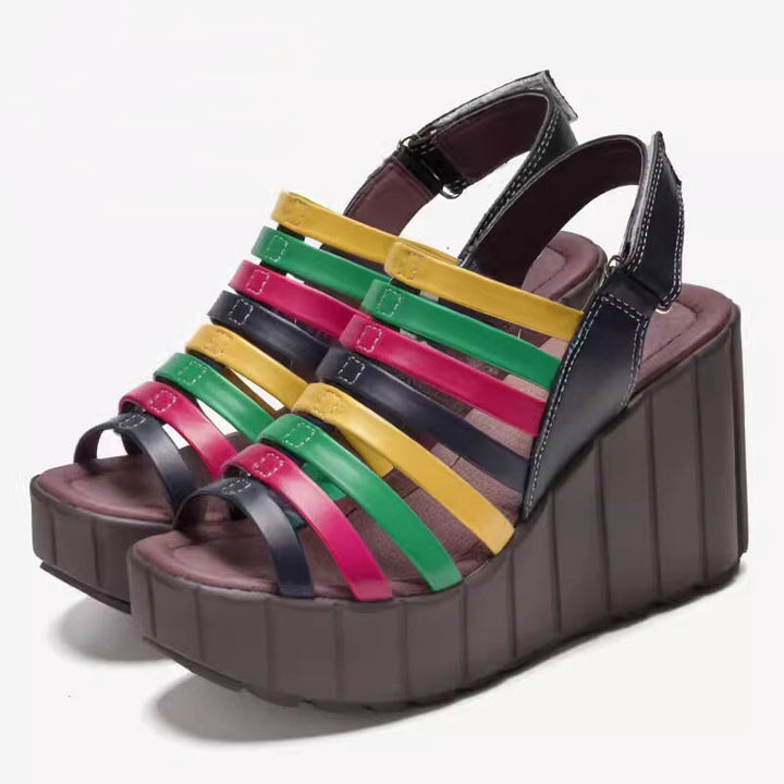 dwarves2991-2 Sandals 5 Rainbow