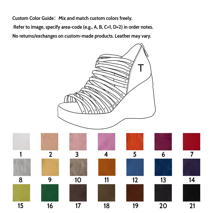 dwarves2992-50 Sandals 5 Custom Color