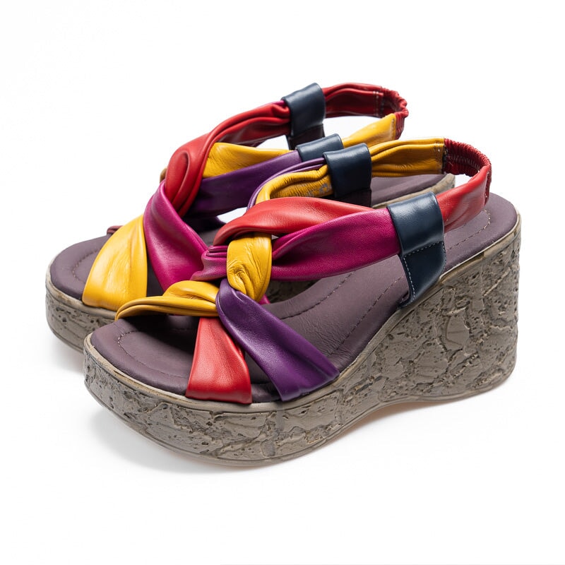 dwarves2993-1 Sandals 5 Rainbow