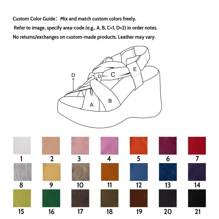 dwarves2993-50 Sandals 5 Custom Color