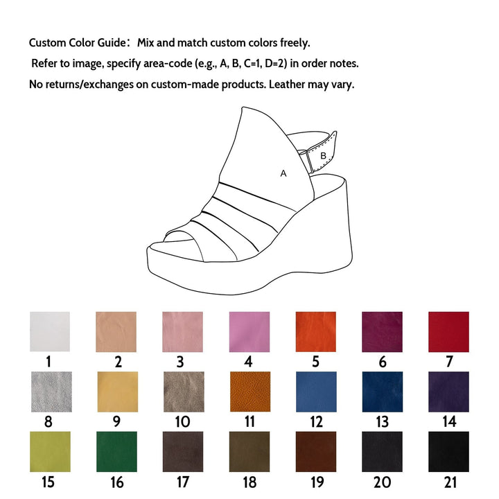 dwarves2998-50 Sandals 5 Custom Color