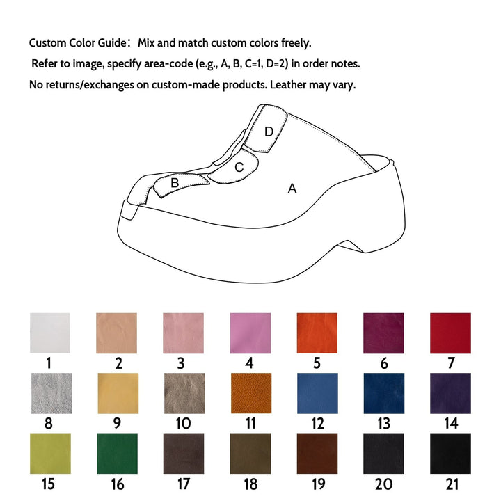 dwarves3004-50 slippers 5 Custom Color