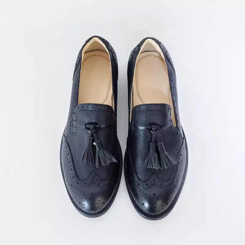 dwarves3012-1 loafers 5.5 Black