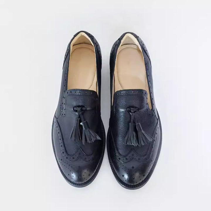 dwarves3012-1 loafers 5.5 Black