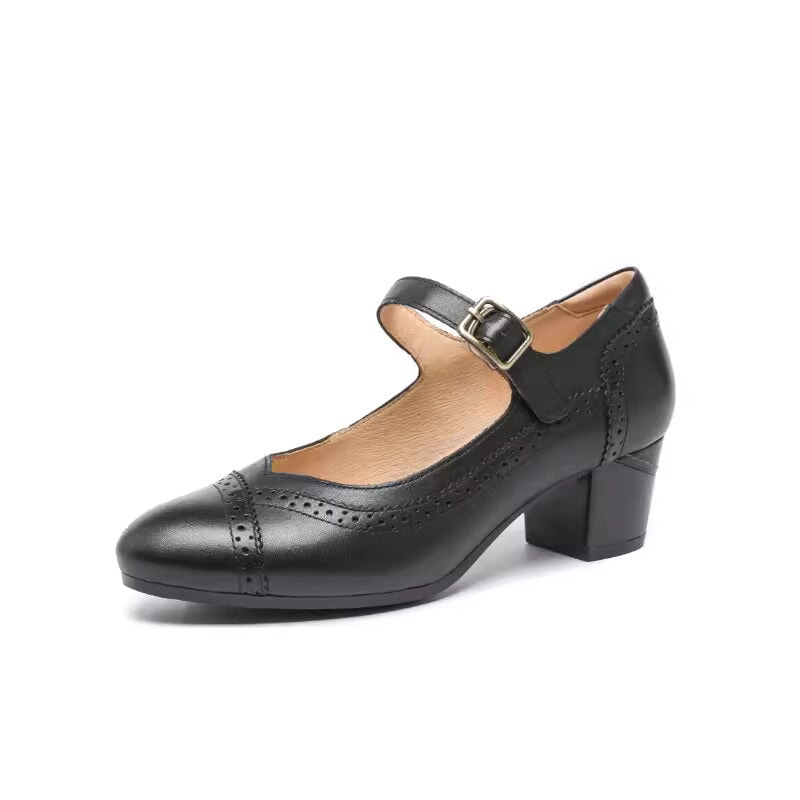 dwarves3015-2 Mary Jane 5.5 Black