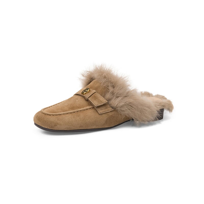 dwarves3025-2 Slippers 5.5 Apricot