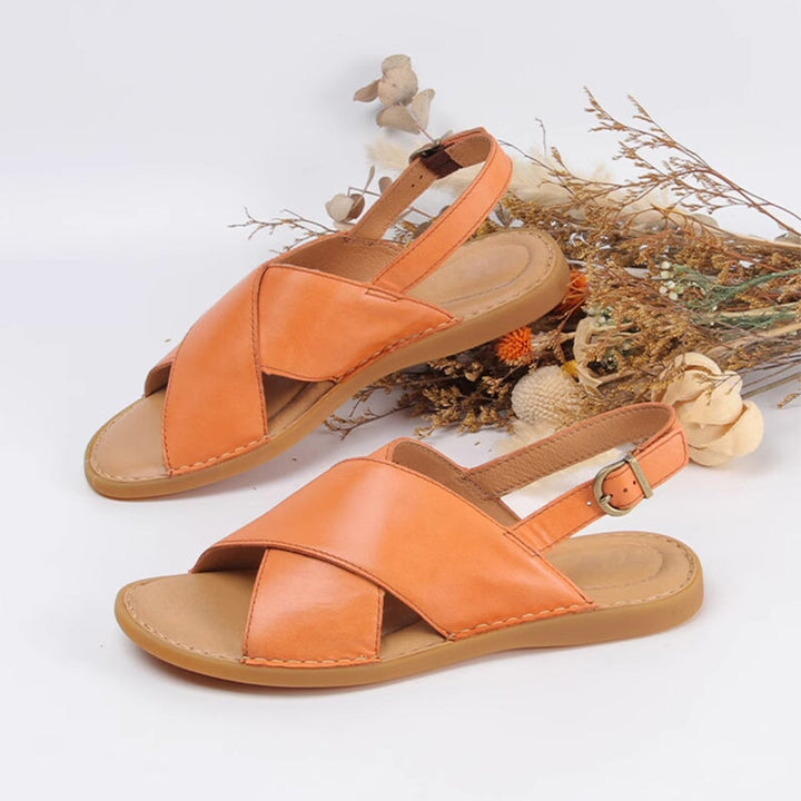 dwarves3026-1 Sandals 5.5 Orange