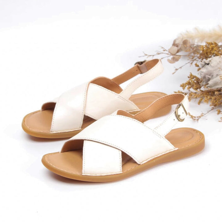 dwarves3026-2 Sandals 5.5 Beige