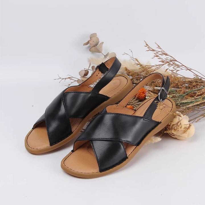 dwarves3026-3 Sandals 5.5 Black