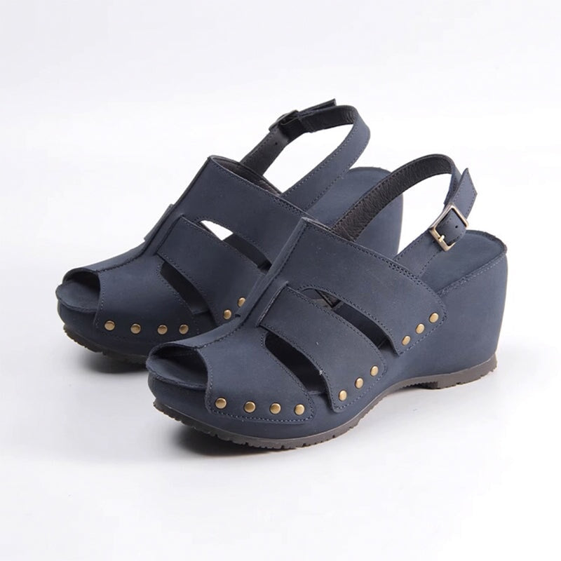 dwarves3028-1 Sandals 5.5 Deep Blue