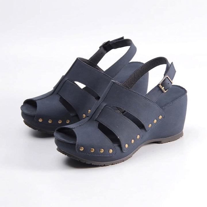 dwarves3028-1 Sandals 5.5 Deep Blue