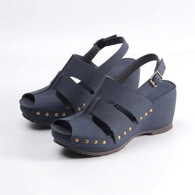 dwarves3028-1 Sandals 5.5 Deep Blue