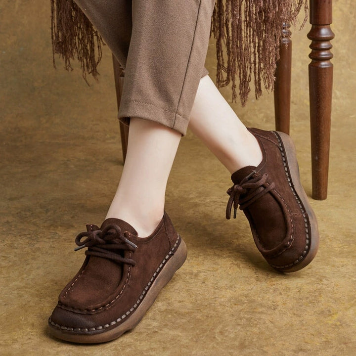 dwarves3035-1 Oxfords &amp; Tie 5.5 Coffee