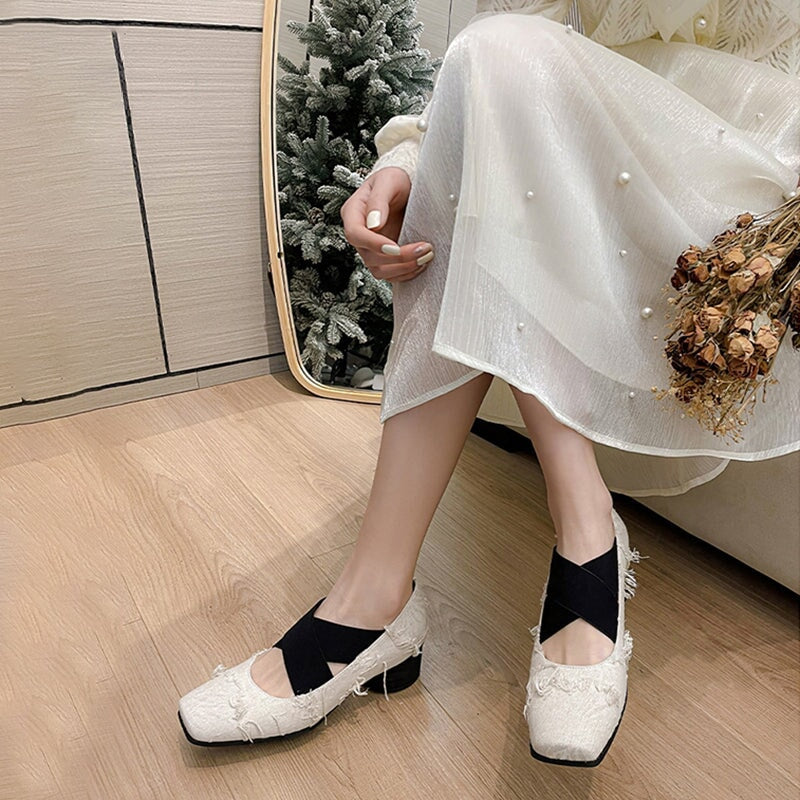 dwarves3038-8 Flats Beige 5