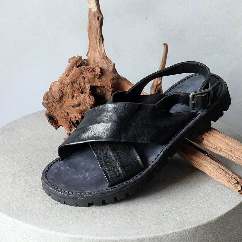 dwarves3042-2 Sandals 5.5 Black