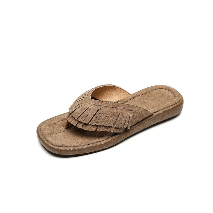 dwarves3048-14 Slippers 5 Khaki