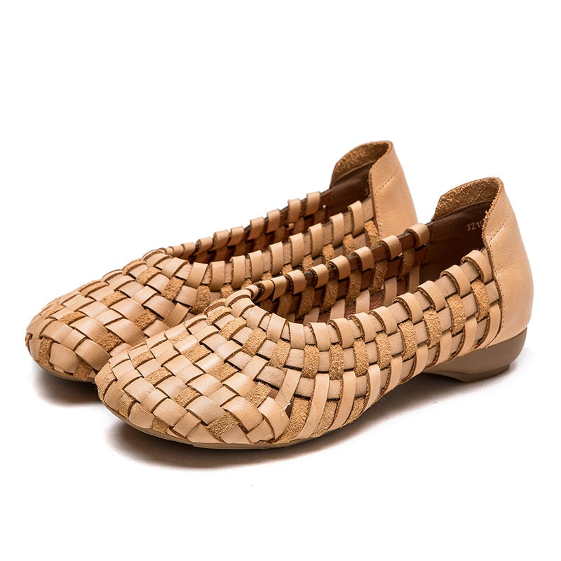 dwarves3055-2 Flats 5.5 Apricot