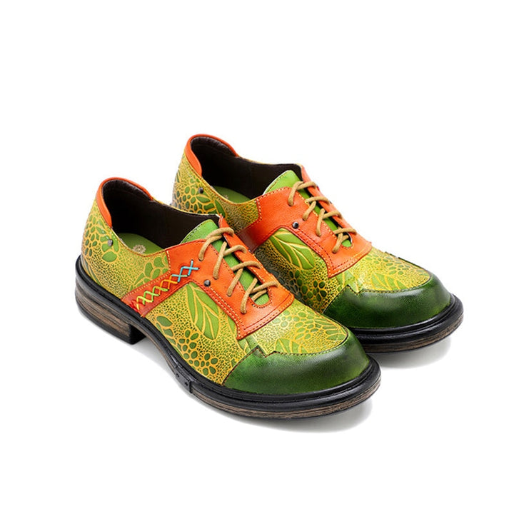 dwarves3063-1 Oxfords &amp; Tie 6.5 Green