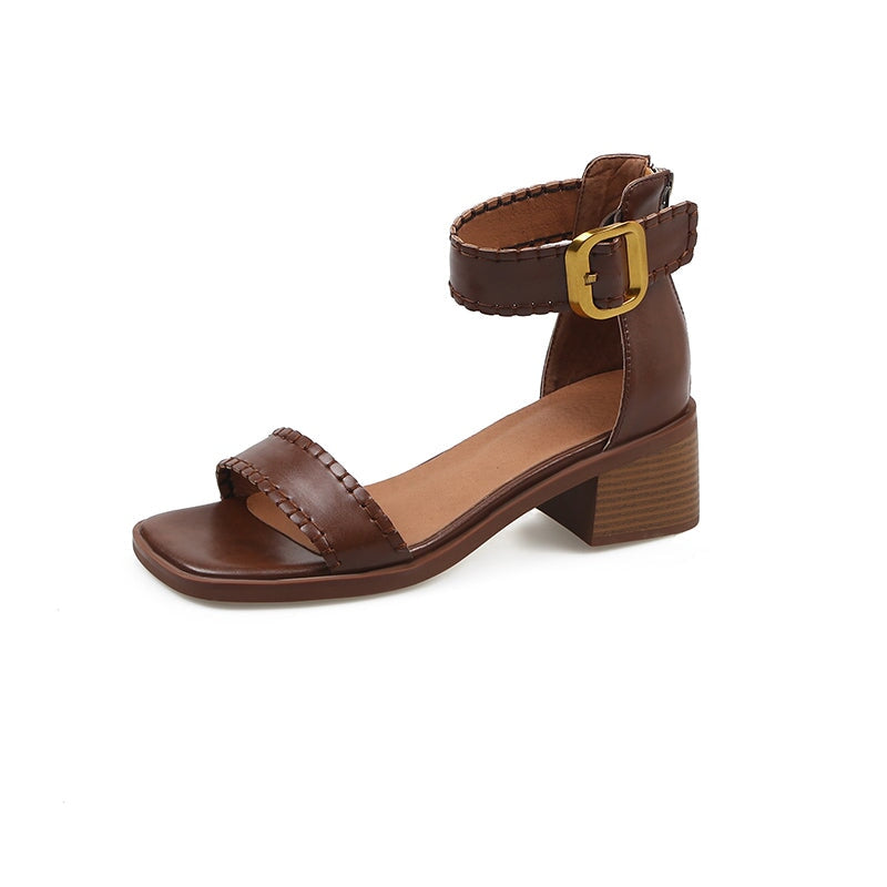 dwarves3074-1 Sandals 5 Brown